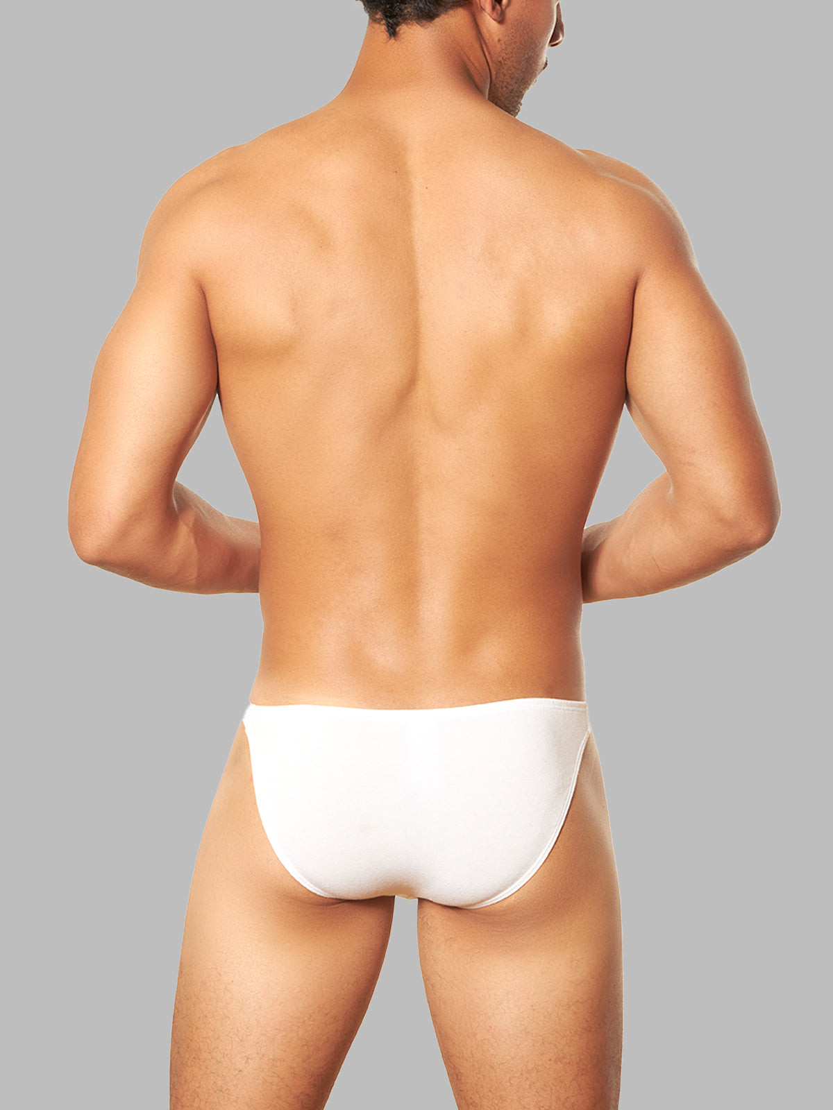 Set of 3 White Lancer Briefs